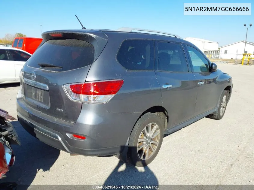 5N1AR2MM7GC666666 2016 Nissan Pathfinder S/Sv/Sl/Platinum