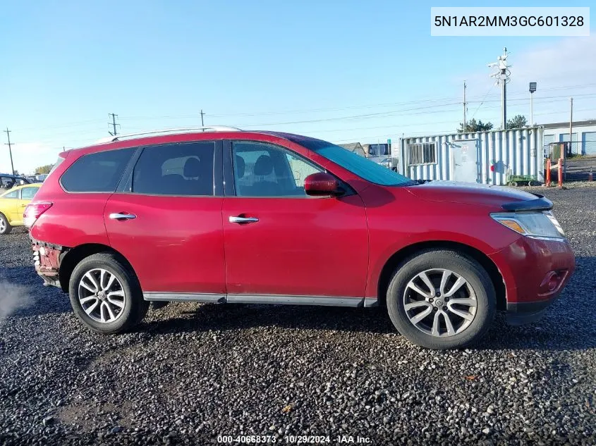 2016 Nissan Pathfinder Platinum/S/Sl/Sv VIN: 5N1AR2MM3GC601328 Lot: 40668373