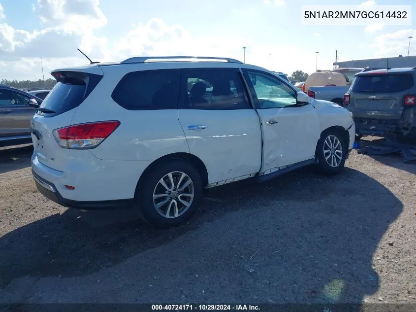 5N1AR2MN7GC614432 2016 Nissan Pathfinder Platinum/S/Sl/Sv