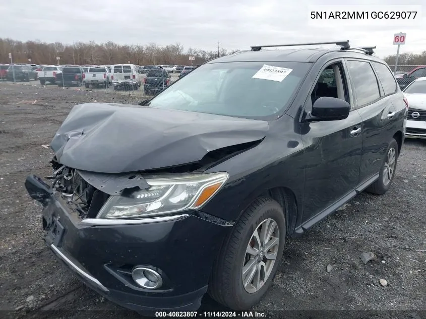 2016 Nissan Pathfinder Platinum/S/Sl/Sv VIN: 5N1AR2MM1GC629077 Lot: 40823807