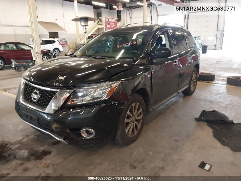 2016 Nissan Pathfinder Platinum/S/Sl/Sv VIN: 5N1AR2MNXGC630771 Lot: 40825523