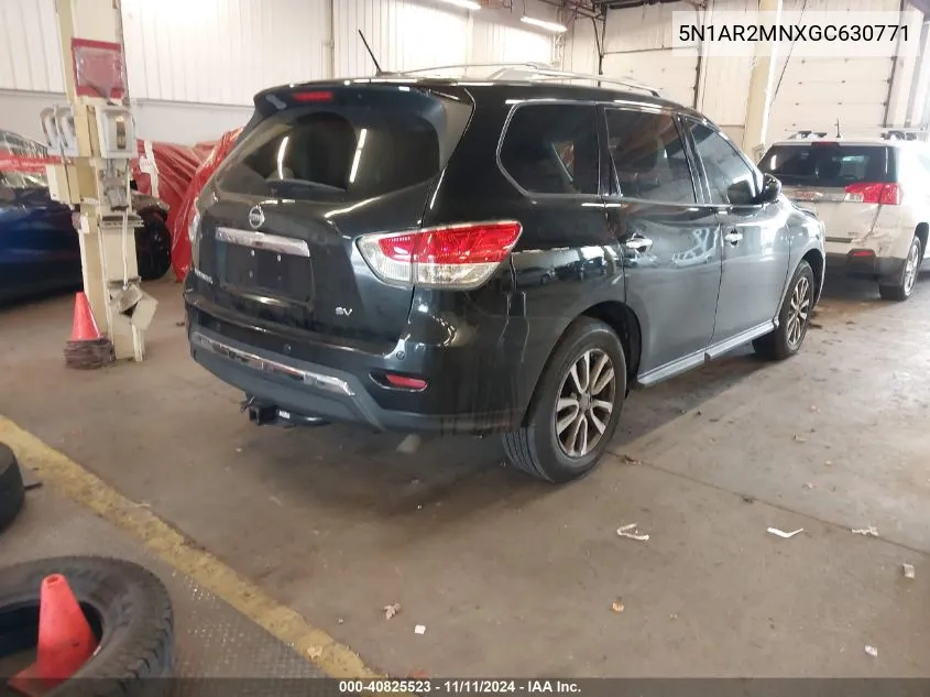 2016 Nissan Pathfinder Platinum/S/Sl/Sv VIN: 5N1AR2MNXGC630771 Lot: 40825523