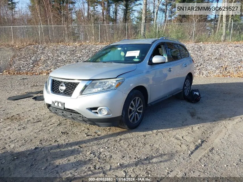 2016 Nissan Pathfinder Platinum/S/Sl/Sv VIN: 5N1AR2MM6GC629527 Lot: 40852883