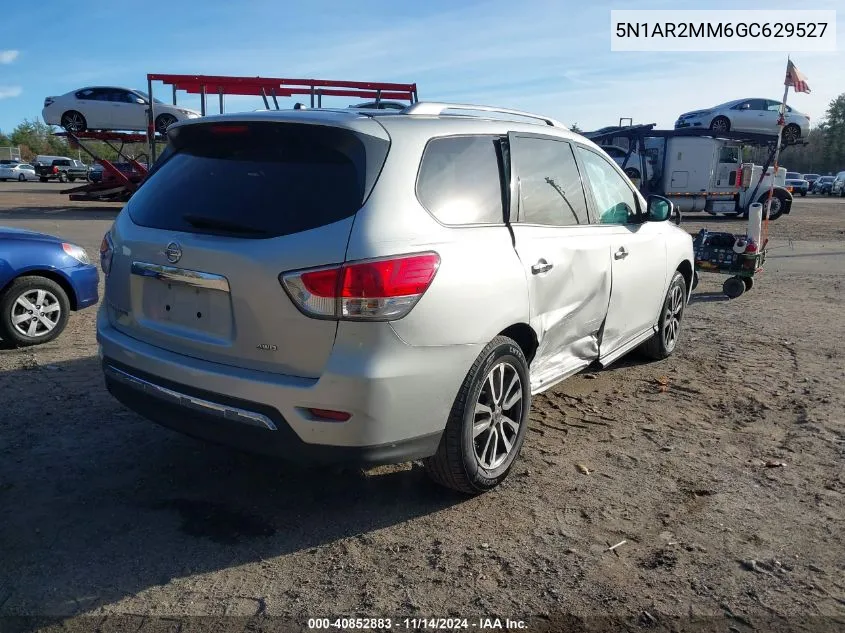 2016 Nissan Pathfinder Platinum/S/Sl/Sv VIN: 5N1AR2MM6GC629527 Lot: 40852883