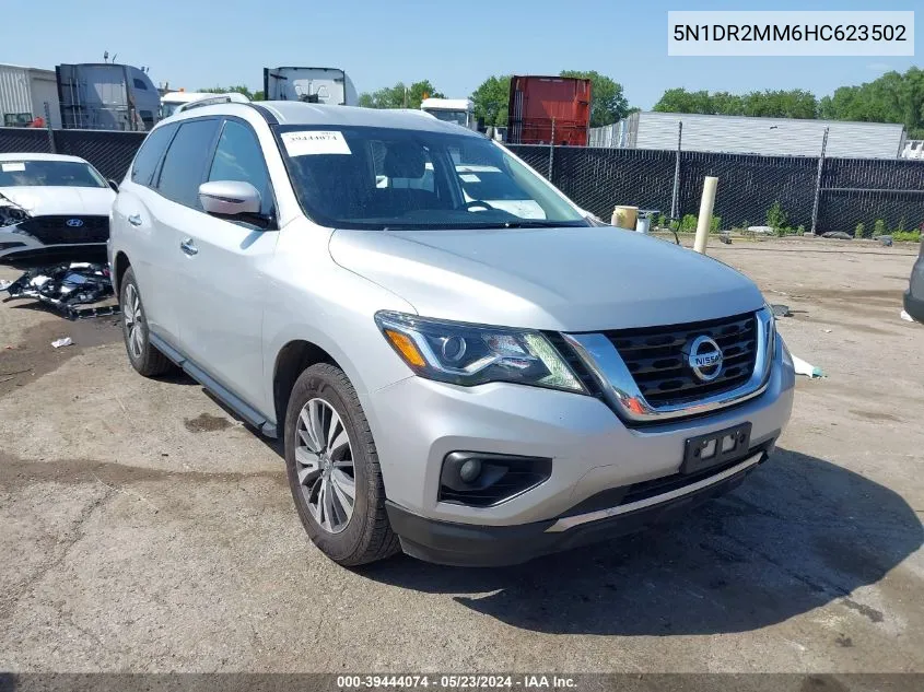 2017 Nissan Pathfinder Platinum/S/Sl/Sv VIN: 5N1DR2MM6HC623502 Lot: 39444074