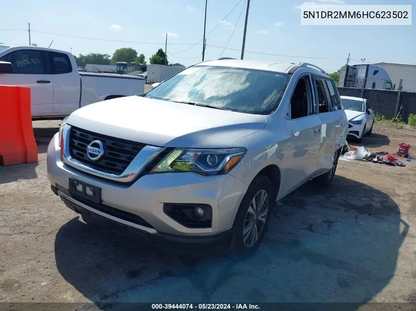 2017 Nissan Pathfinder Platinum/S/Sl/Sv VIN: 5N1DR2MM6HC623502 Lot: 39444074