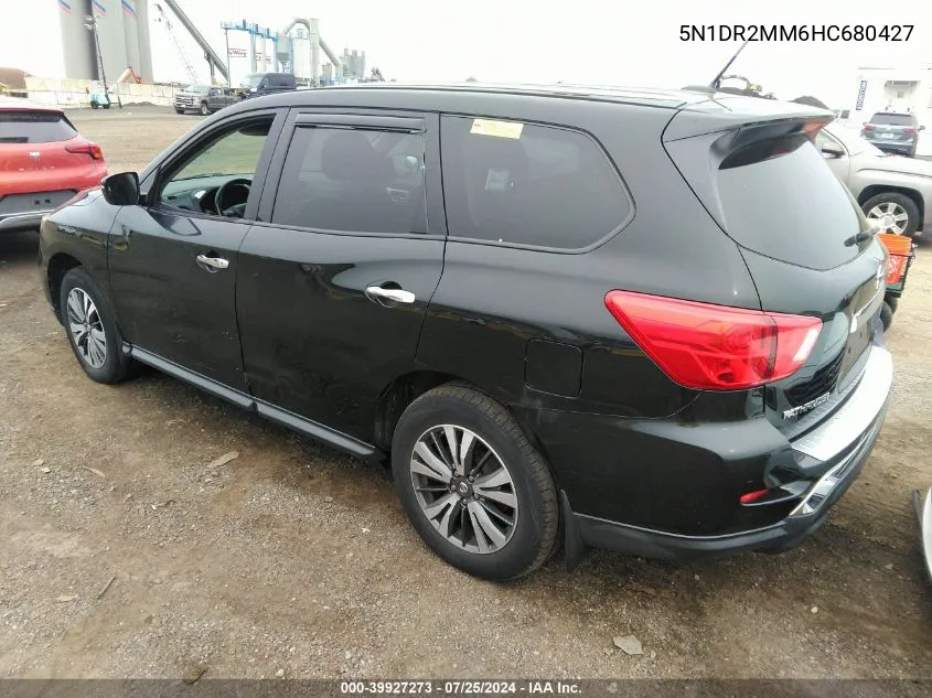 5N1DR2MM6HC680427 2017 Nissan Pathfinder S