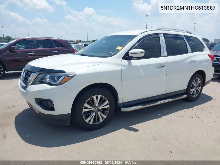 5N1DR2MN1HC613887 2017 Nissan Pathfinder Platinum/S/Sl/Sv