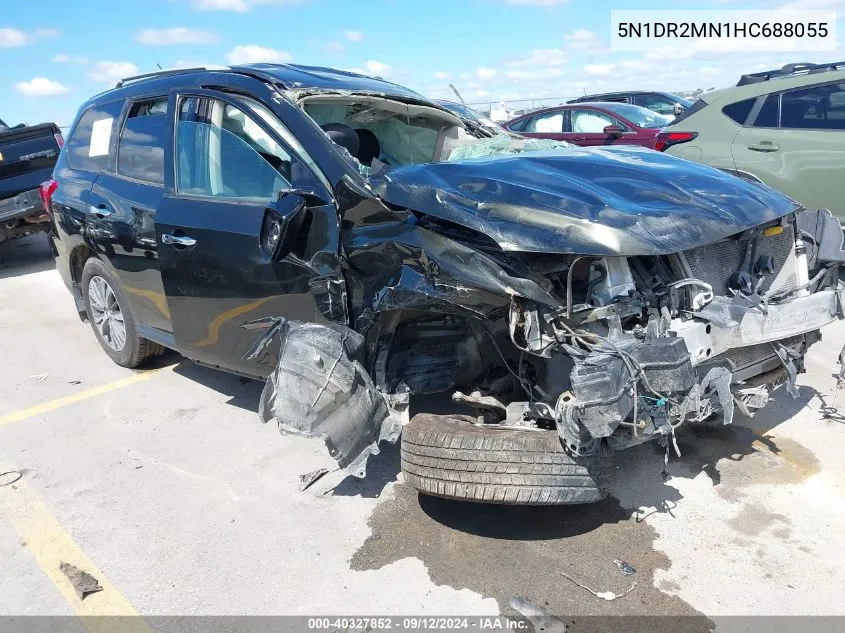 5N1DR2MN1HC688055 2017 Nissan Pathfinder S/Sv/Sl/Platinum