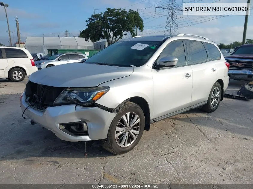 2017 Nissan Pathfinder S/Sv/Sl/Platinum VIN: 5N1DR2MN8HC601090 Lot: 40366123