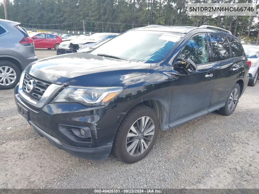 5N1DR2MN6HC666746 2017 Nissan Pathfinder Sv