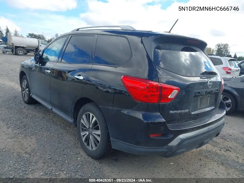 5N1DR2MN6HC666746 2017 Nissan Pathfinder Sv