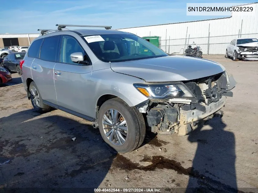 2017 Nissan Pathfinder S VIN: 5N1DR2MM6HC628229 Lot: 40452544