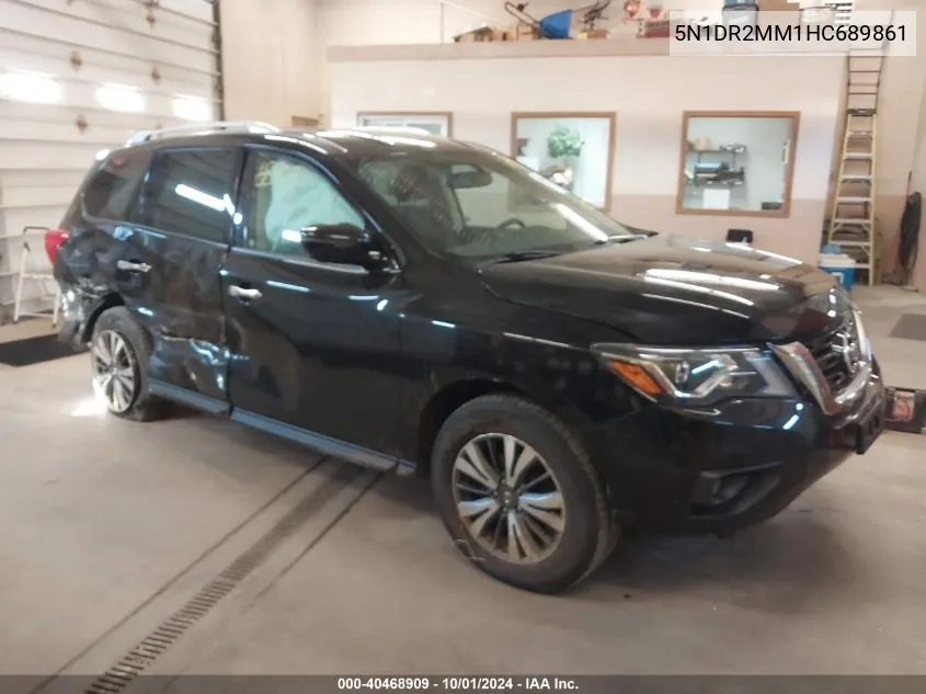 2017 Nissan Pathfinder S/Sv/Sl/Platinum VIN: 5N1DR2MM1HC689861 Lot: 40468909