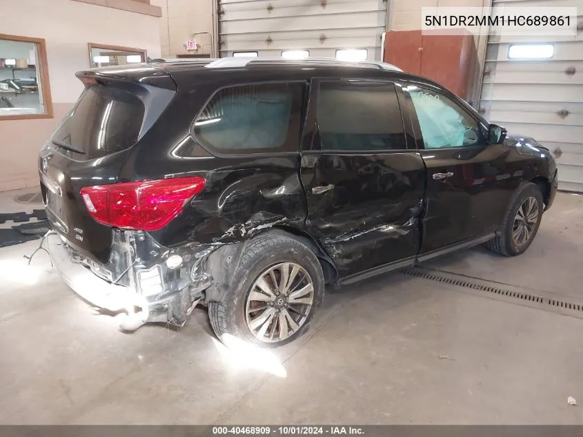 5N1DR2MM1HC689861 2017 Nissan Pathfinder S/Sv/Sl/Platinum