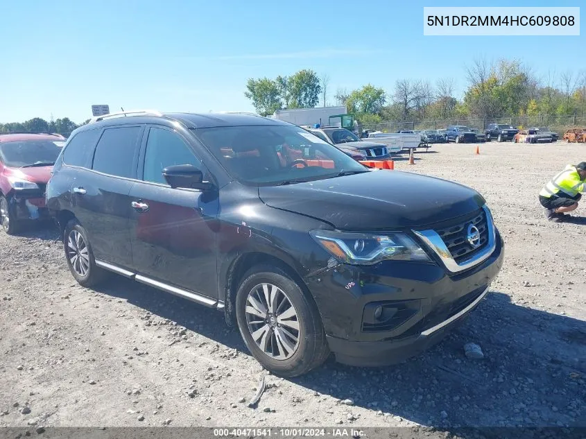 2017 Nissan Pathfinder S/Sv/Sl/Platinum VIN: 5N1DR2MM4HC609808 Lot: 40471541