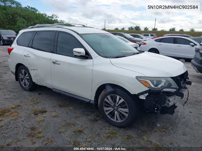 5N1DR2MN4HC902584 2017 Nissan Pathfinder S/Sv/Sl/Platinum