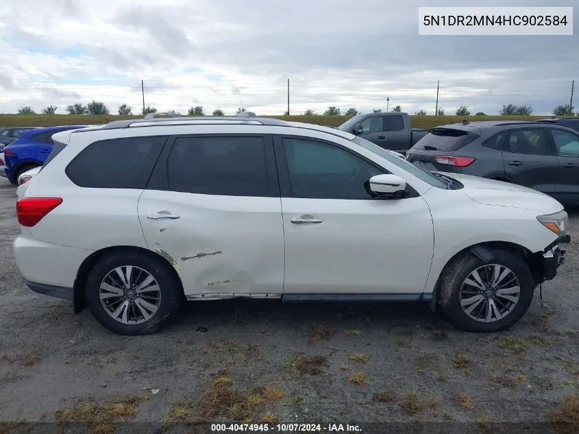 5N1DR2MN4HC902584 2017 Nissan Pathfinder S/Sv/Sl/Platinum