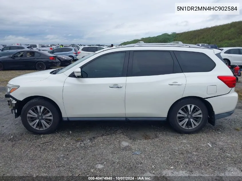 5N1DR2MN4HC902584 2017 Nissan Pathfinder S/Sv/Sl/Platinum