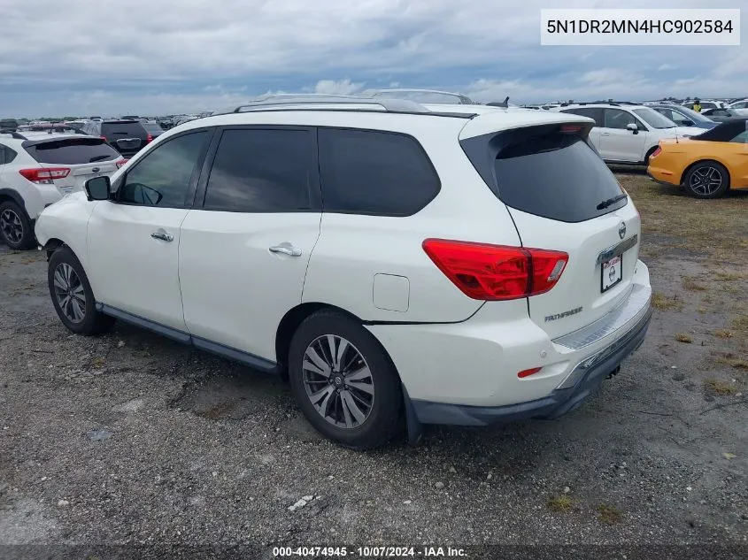 5N1DR2MN4HC902584 2017 Nissan Pathfinder S/Sv/Sl/Platinum