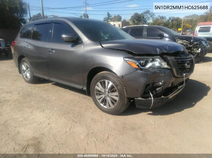 2017 Nissan Pathfinder S VIN: 5N1DR2MM1HC625688 Lot: 40569966