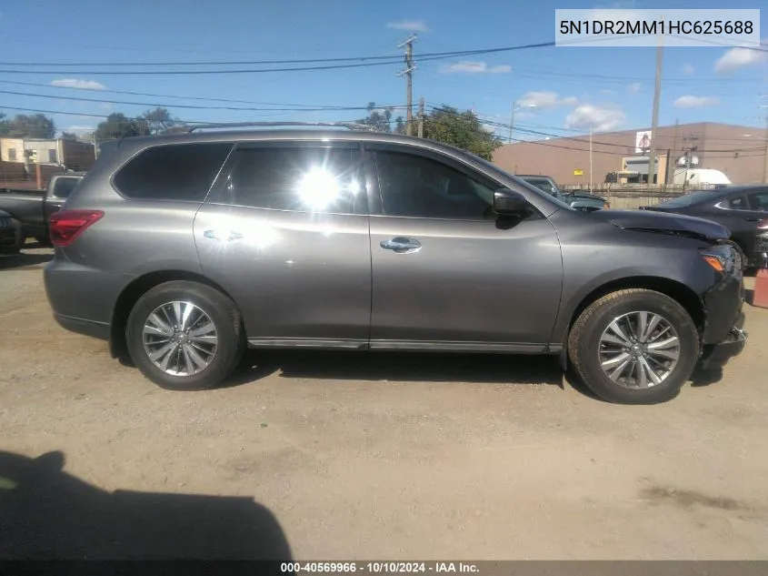 2017 Nissan Pathfinder S VIN: 5N1DR2MM1HC625688 Lot: 40569966