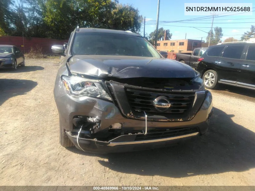 2017 Nissan Pathfinder S VIN: 5N1DR2MM1HC625688 Lot: 40569966