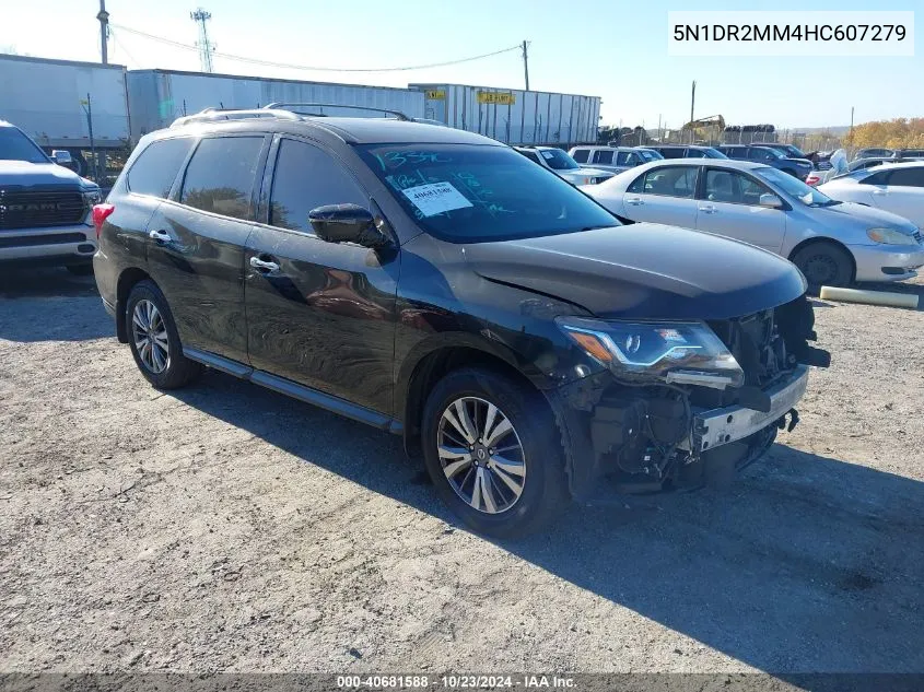 2017 Nissan Pathfinder Sl VIN: 5N1DR2MM4HC607279 Lot: 40681588