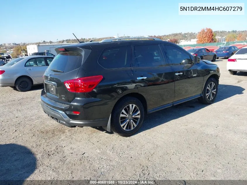 2017 Nissan Pathfinder Sl VIN: 5N1DR2MM4HC607279 Lot: 40681588