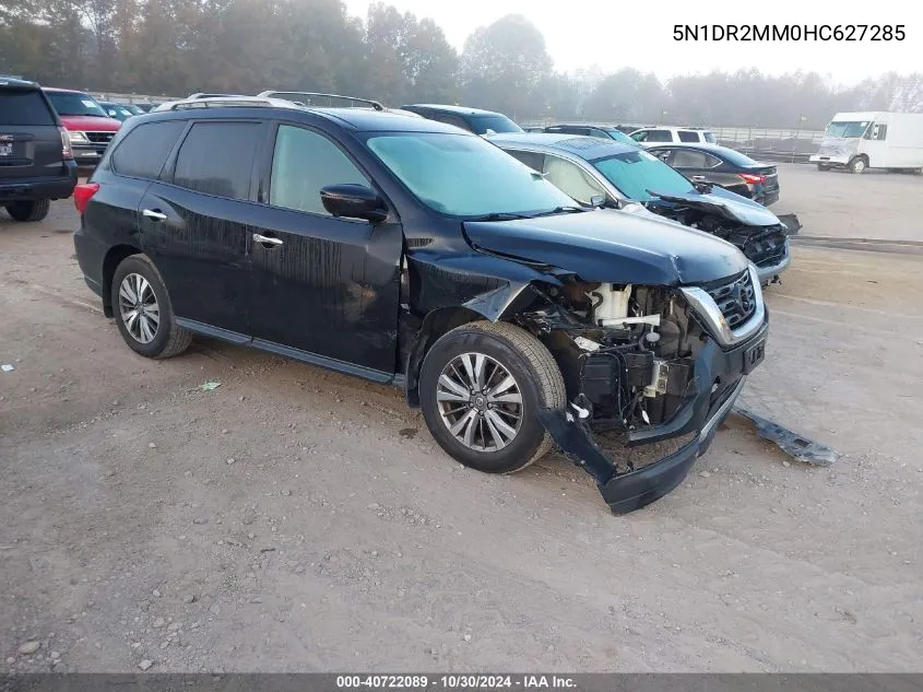 5N1DR2MM0HC627285 2017 Nissan Pathfinder Sl