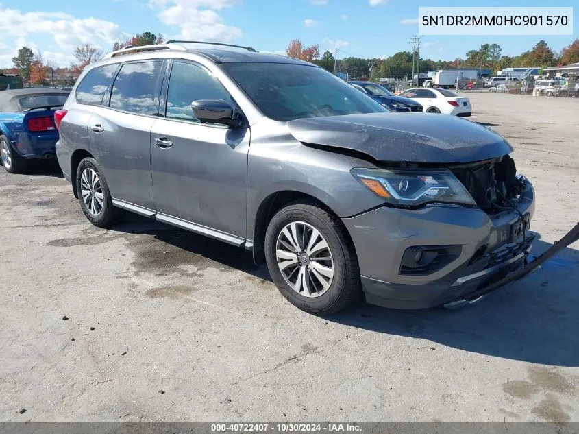 5N1DR2MM0HC901570 2017 Nissan Pathfinder Sl