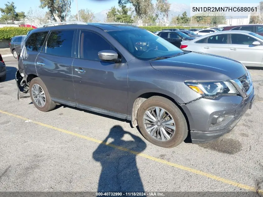 2017 Nissan Pathfinder S VIN: 5N1DR2MN7HC688061 Lot: 40732990