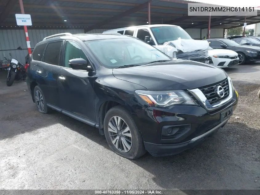 2017 Nissan Pathfinder S VIN: 5N1DR2MM2HC614151 Lot: 40763358