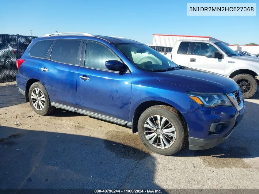 2017 Nissan Pathfinder S VIN: 5N1DR2MN2HC627068 Lot: 40796244