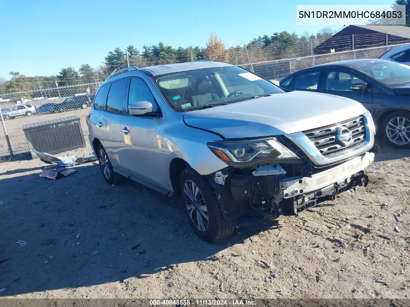 5N1DR2MM0HC684053 2017 Nissan Pathfinder Sv