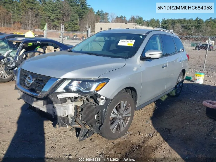 5N1DR2MM0HC684053 2017 Nissan Pathfinder Sv