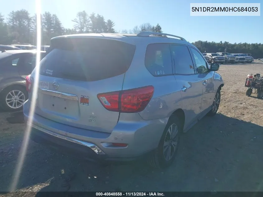 5N1DR2MM0HC684053 2017 Nissan Pathfinder Sv