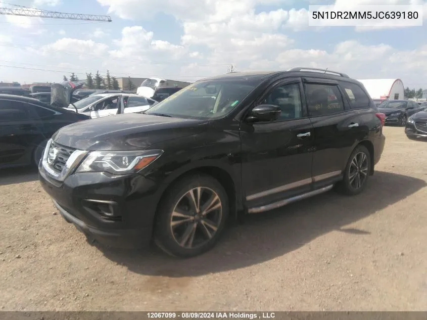 5N1DR2MM5JC639180 2018 Nissan Pathfinder S/Sv/Sl/Platinum