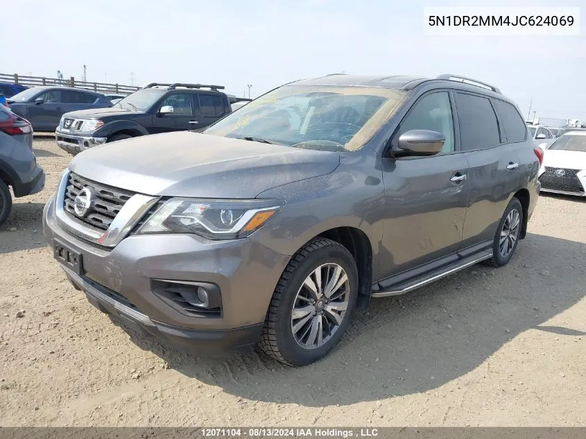 5N1DR2MM4JC624069 2018 Nissan Pathfinder