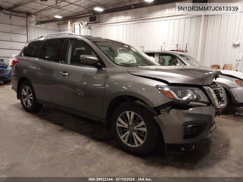 2018 Nissan Pathfinder Sl VIN: 5N1DR2MM7JC613339 Lot: 39822344