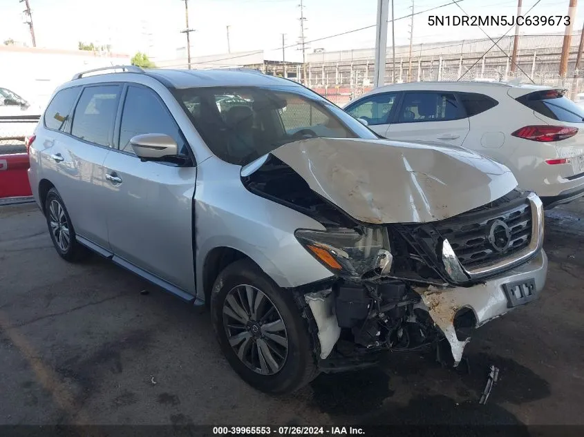 5N1DR2MN5JC639673 2018 Nissan Pathfinder Sl