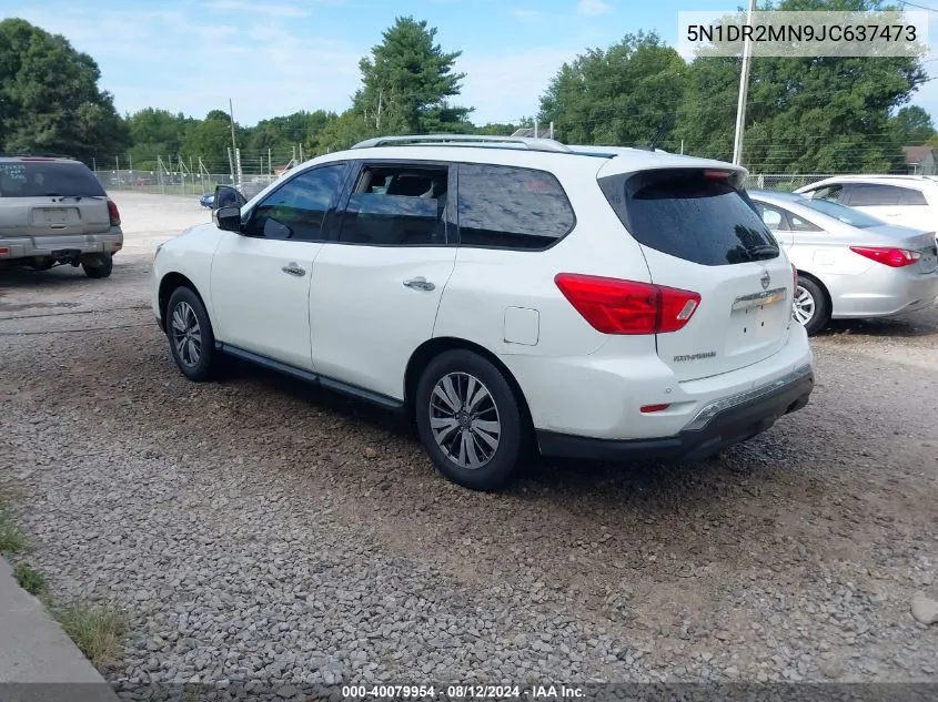 5N1DR2MN9JC637473 2018 Nissan Pathfinder Sv