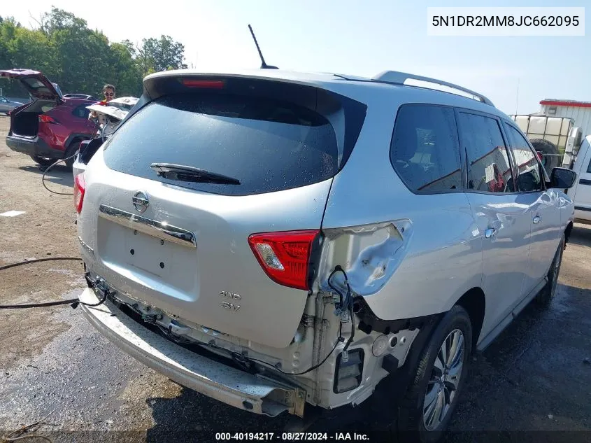 5N1DR2MM8JC662095 2018 Nissan Pathfinder Sv