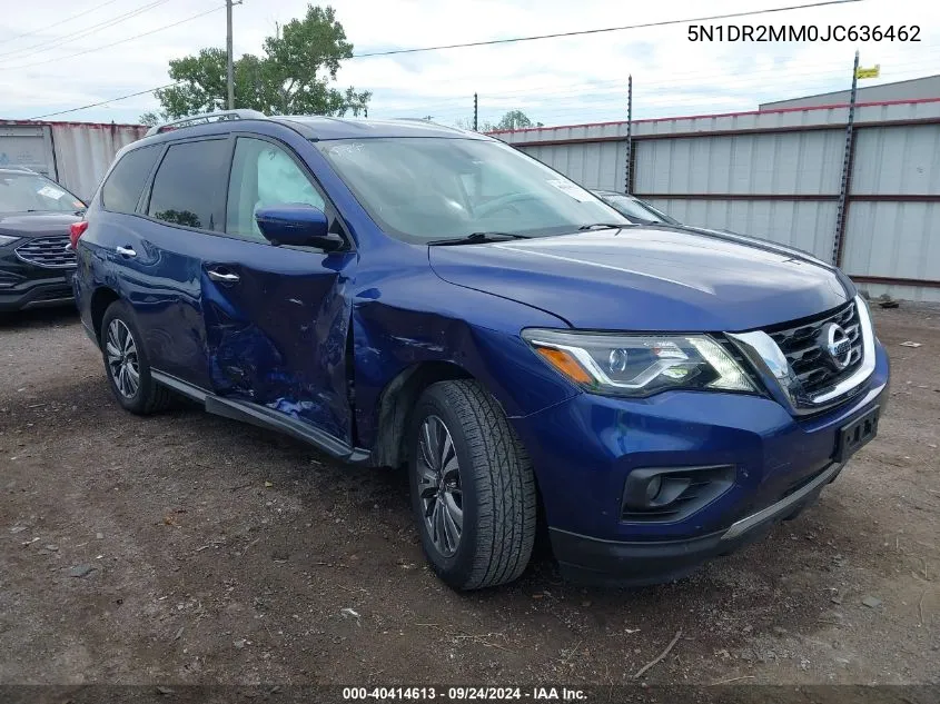 2018 Nissan Pathfinder Sl VIN: 5N1DR2MM0JC636462 Lot: 40414613