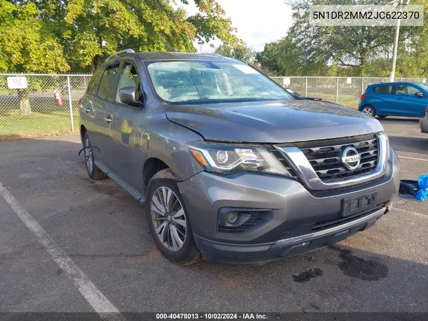 2018 Nissan Pathfinder S VIN: 5N1DR2MM2JC622370 Lot: 40478013