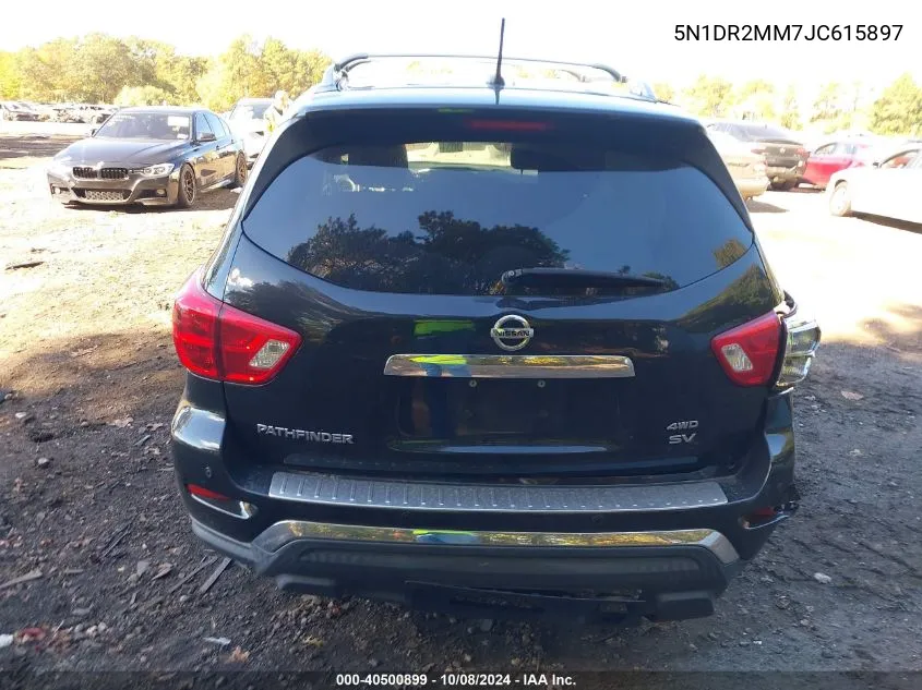 5N1DR2MM7JC615897 2018 Nissan Pathfinder S/Sv/Sl/Platinum