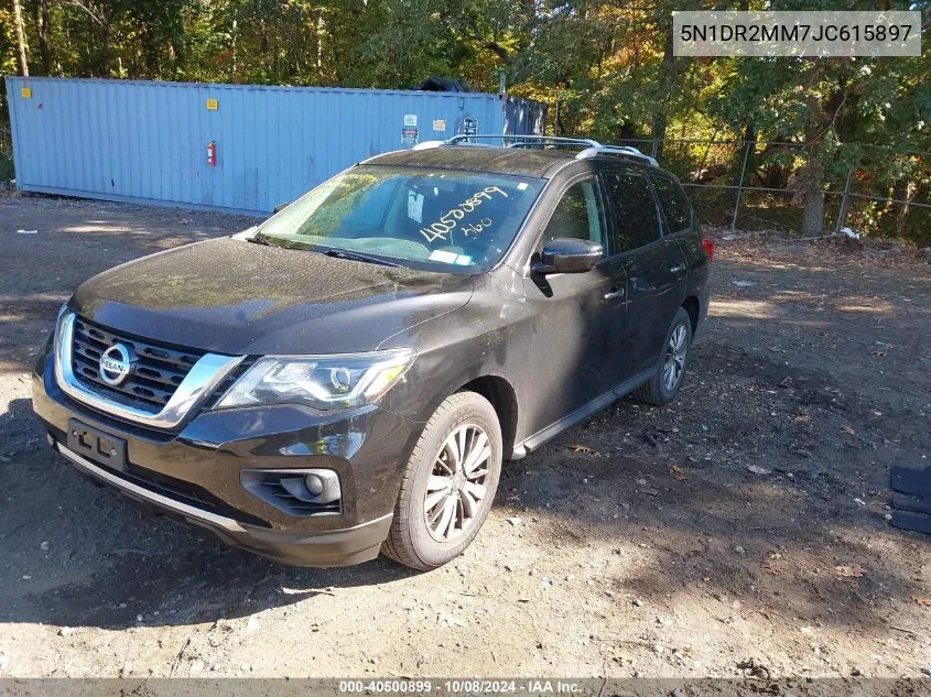 2018 Nissan Pathfinder S/Sv/Sl/Platinum VIN: 5N1DR2MM7JC615897 Lot: 40500899