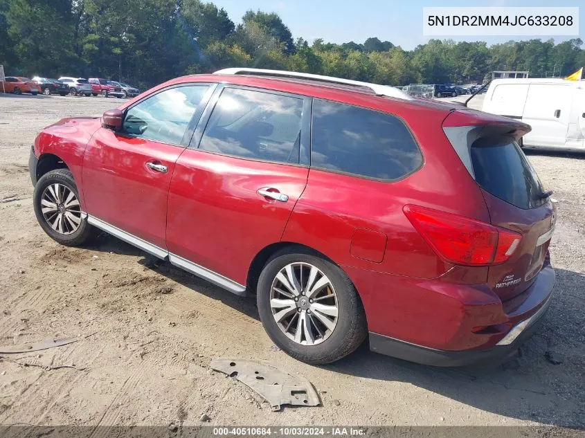 5N1DR2MM4JC633208 2018 Nissan Pathfinder Sv