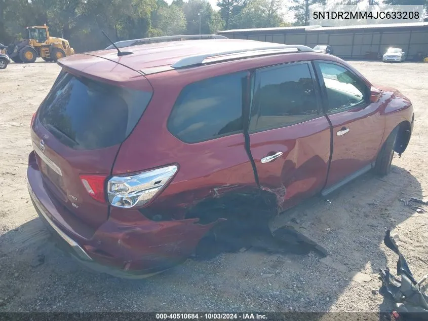 5N1DR2MM4JC633208 2018 Nissan Pathfinder Sv