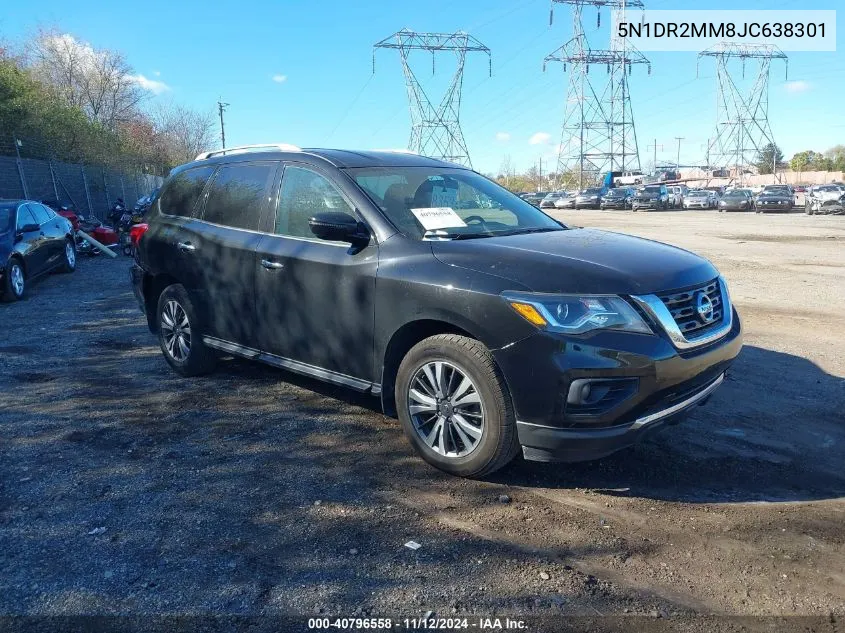 2018 Nissan Pathfinder Sv VIN: 5N1DR2MM8JC638301 Lot: 40796558